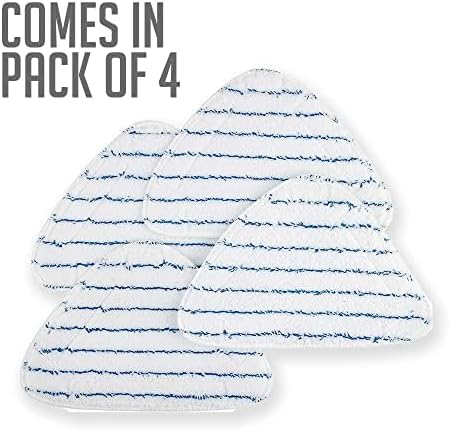 OVENTE Steam Mop Replacement Pads ST405 Series Pack of 4