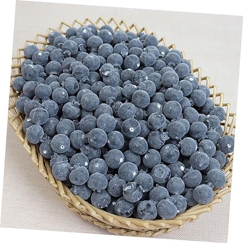 100pcs Lifelike Blueberry Foam Fruit Decor for Home Classroom