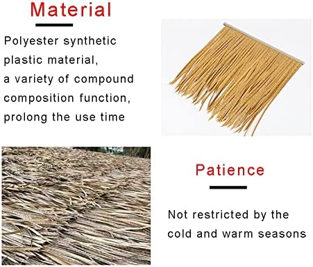Artificial Thatch Roof Decor for Garden or Farmhouse