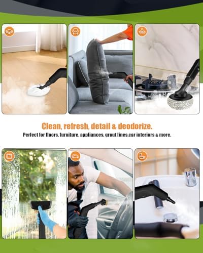 DOVERC Handheld Steam Cleaner with 45BAR Pressure