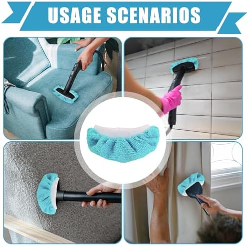 4PCS Steam Mop Pads for Handheld Steamers
