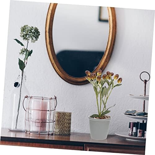PRETYZOOM Artificial Fruit Bonsai Decor for Home Office