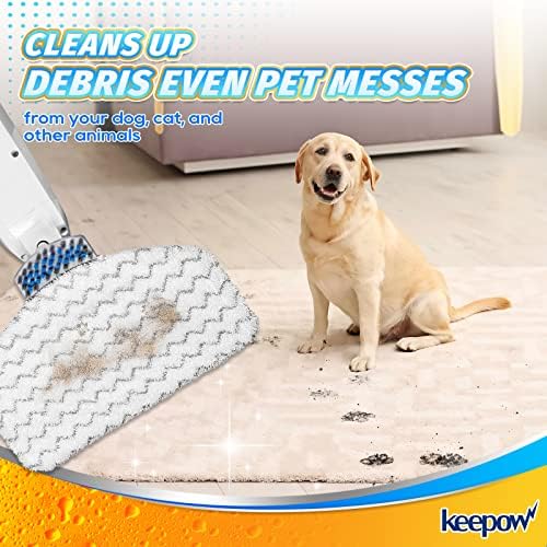 KEEPOW Steam Mop Replacement Pads 2 Pack