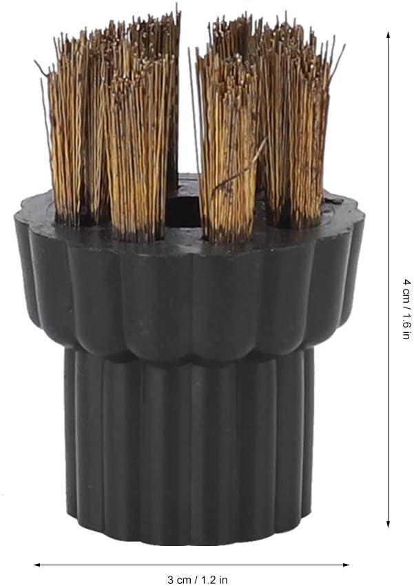 Jeffergarden Brass Brush Replacement for H2O Steam Cleaner and Steam Mop