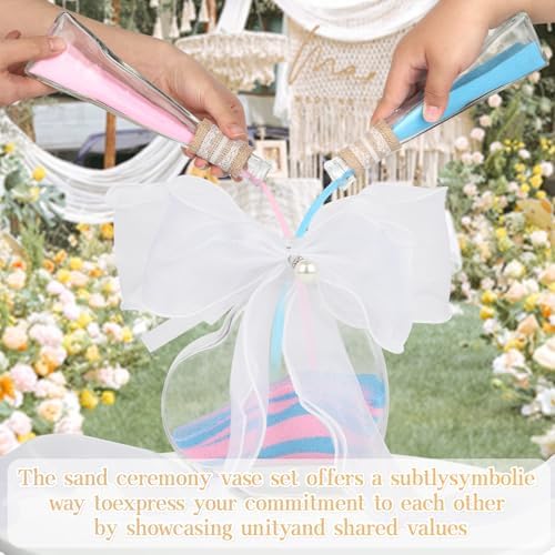 NUOLUTH Unity Sand Wedding Pink Blue 066LB Vase Filler