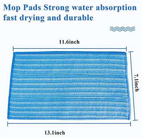 Ximoon RMF 4X Ultra Clean Pads for Steam Mops