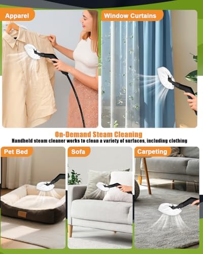 DOVERC Handheld Steam Cleaner with 45BAR Pressure