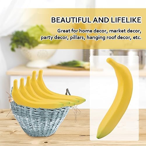 EKDJKK Realistic Artificial Banana Decor