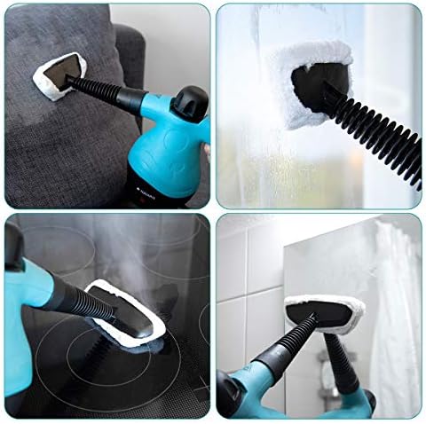 Navaris Microfiber Pads - 10 Pack for Steam Cleaner 49454