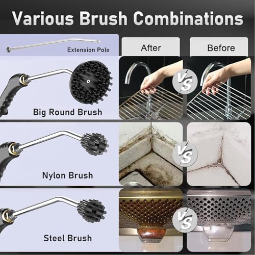 Multipurpose Handheld Steam Cleaner with 6 Speed Knob