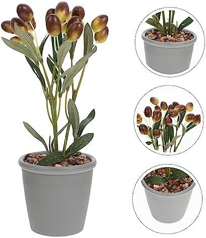 LIFKICH Artificial Simulated Fruit Plant for Home Decor
