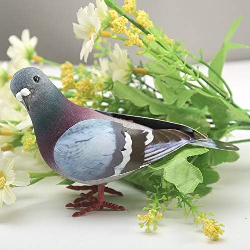 JIANWEI 1pc Simulation Pigeon Artificial Model Decoration