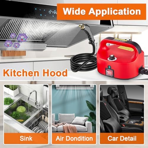2500W Handheld Steam Cleaner for Deep Cleaning