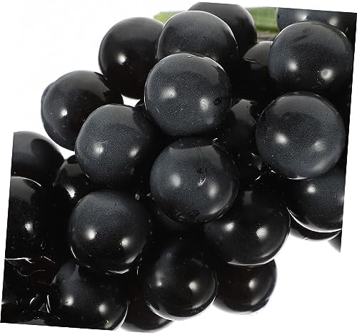 PRETYZOOM 3Pcs Simulated Grape String Artificial Fruit for Home and Photography