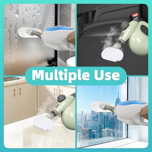 12 Pack Microfiber Cloths for Steam Mop and Cleaner