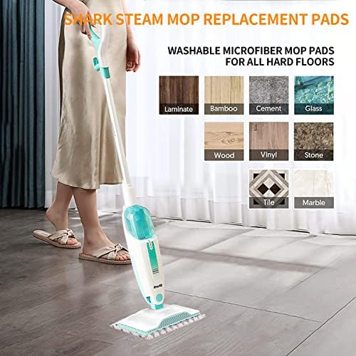 4 Pack Steam Mop Pads for Shark S1000 S1000A S1000C Replacement