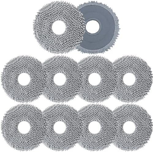 10 Pack Mop Pads for Roborock Q Series and Saros 10R