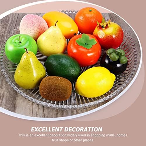 16 Pcs Artificial Fruit Decor for Home and Garden