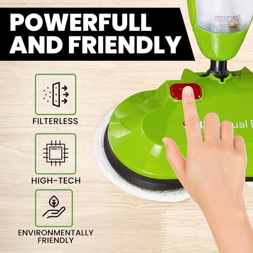H2O MOP X5 Dual Buff Steam Mop Head