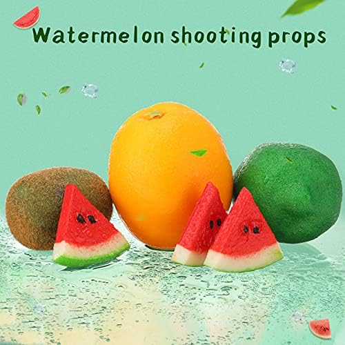 MTLEE 18-Piece Artificial Watermelon Slices Decor Set
