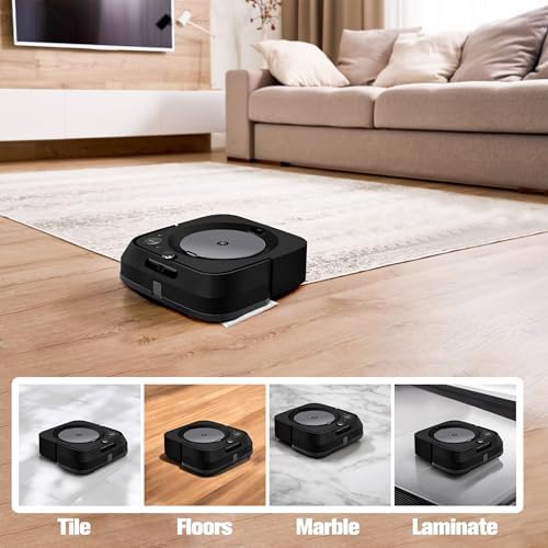 6 Pack Washable Dry Mopping Pads for iRobot Braava Jet M6