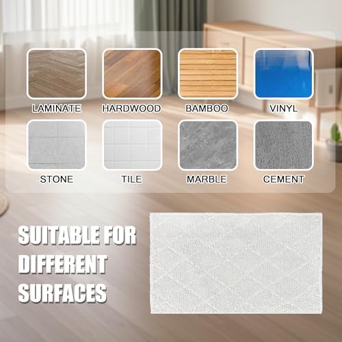 Planially Light N Easy Steam Mop Pads 8 Pack Replacement Reusable