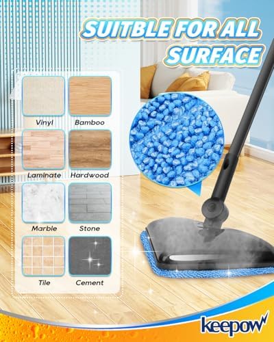 Keepow Steam Mop Pads for Wagner 905e 915e 925e