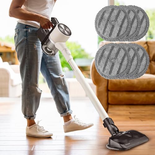 6Pcs Mop Pads Rags Replacement for LG A9 Steam Mop