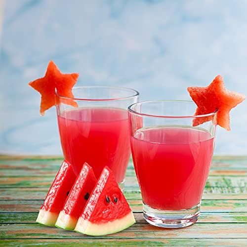 MTLEE 18-Piece Artificial Watermelon Slices Decor Set