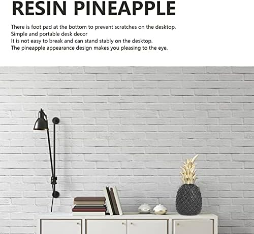 Cyrank 79in Resin Pineapple Decor Statue