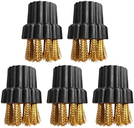 Happyyami 5PCS Steam Mop Brush Heads Replacement Parts Accessories