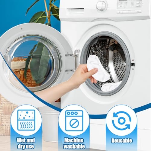 12 Pack Steam Mop Pads for Handheld Steam Cleaner