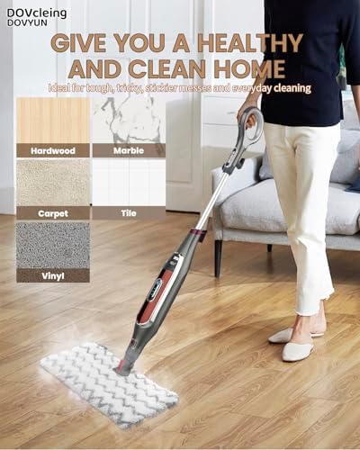 2 Pack Steam Mop Replacement Pads Compatible with Shark Steam Mop