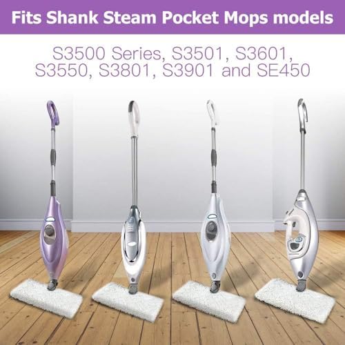 Replacement Steam Mop Pads for Shark Steam Mop S3500 Series 2-Pack