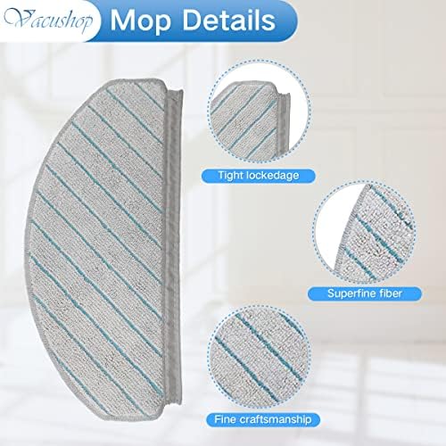 Vacuum Accessories Replacement for Ecovacs T10 Plus Mop Pad