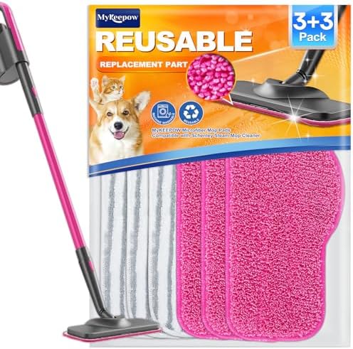 Steam Mop Pads for Schenley and Dupray 33 Pack Microfiber