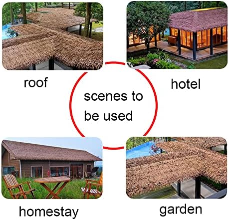 Artificial Thatch Roof Decor for Garden or Farmhouse
