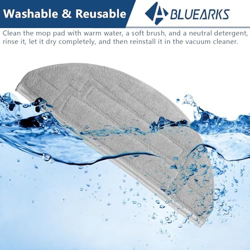 6 Pack Mop Pads for Roborock S8 Pro Ultra Robot Vacuum