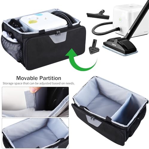 Rsobl Carry Bag for Dupray Steam Cleaner Black