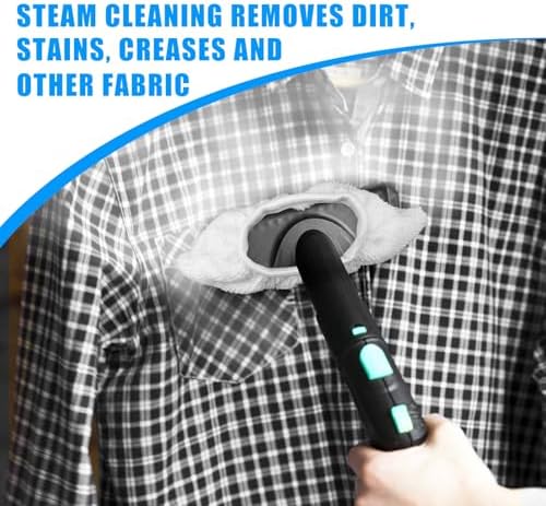 BOXOB 8pcs Steam Mop Pads for Bissell PurSteam Handheld Cleaner