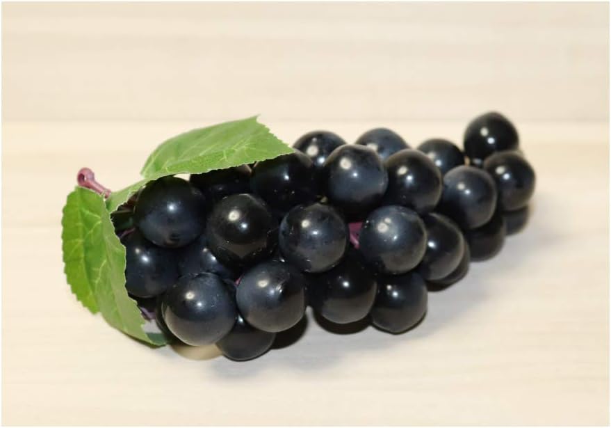 GuCra Artificial Grape 2 Clusters Black Green