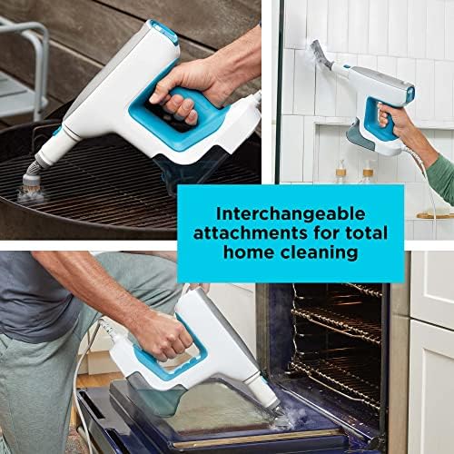 BLACKDECKER Steam Mop with 6 Attachments and Corded Handle