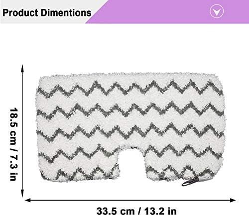 Extolife 4 Pack Steam Mop Pads for Shark Steam Mops