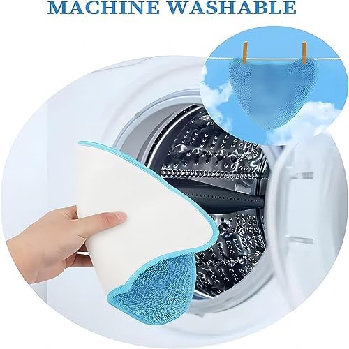 3 Pack Reusable Microfiber Steam Mop Pads for Hoover and Vax