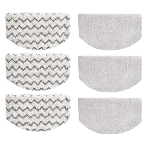 BIHARNT 6 Pack Steam Mop Replacement Pads for Bissell Powerfresh Models
