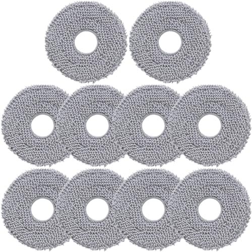 10pcs Mop Pads for Roborock Qrevo Robot Vacuums