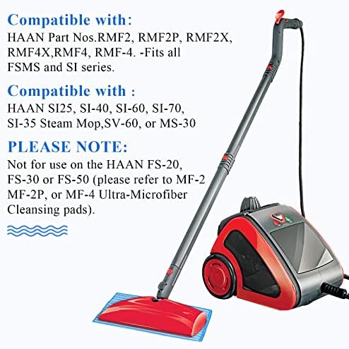 Ximoon RMF 4X Ultra Clean Pads for Steam Mops