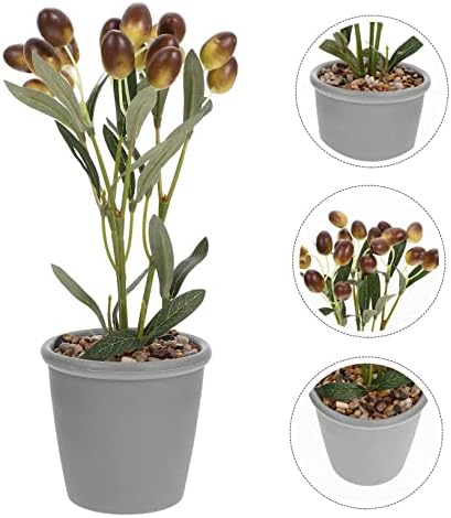 Lifelike Artificial Fruit Bonsai Plant Decor