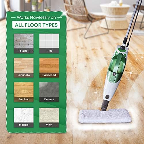 Turbo Microfiber Steam Mop Replacement Pads 4 Pack