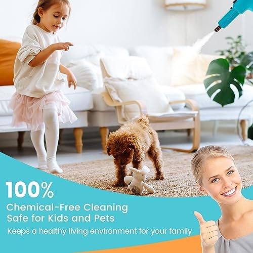 Goplus Multipurpose Handheld Steam Cleaner with 17 Accessories